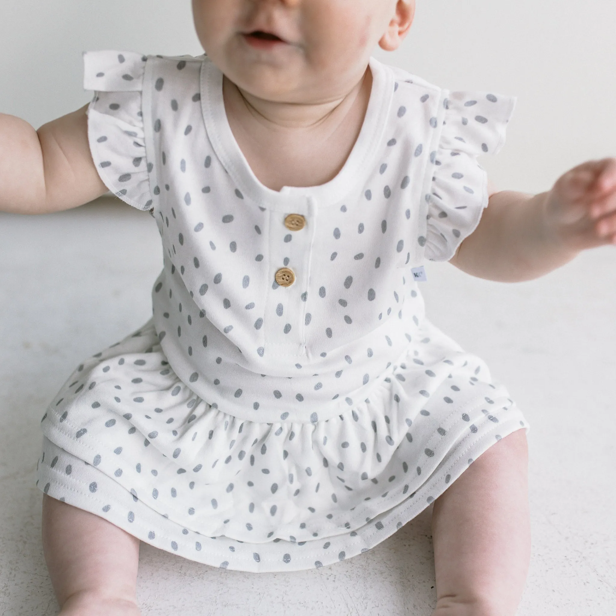 Dress Bodysuit - Dots Trail