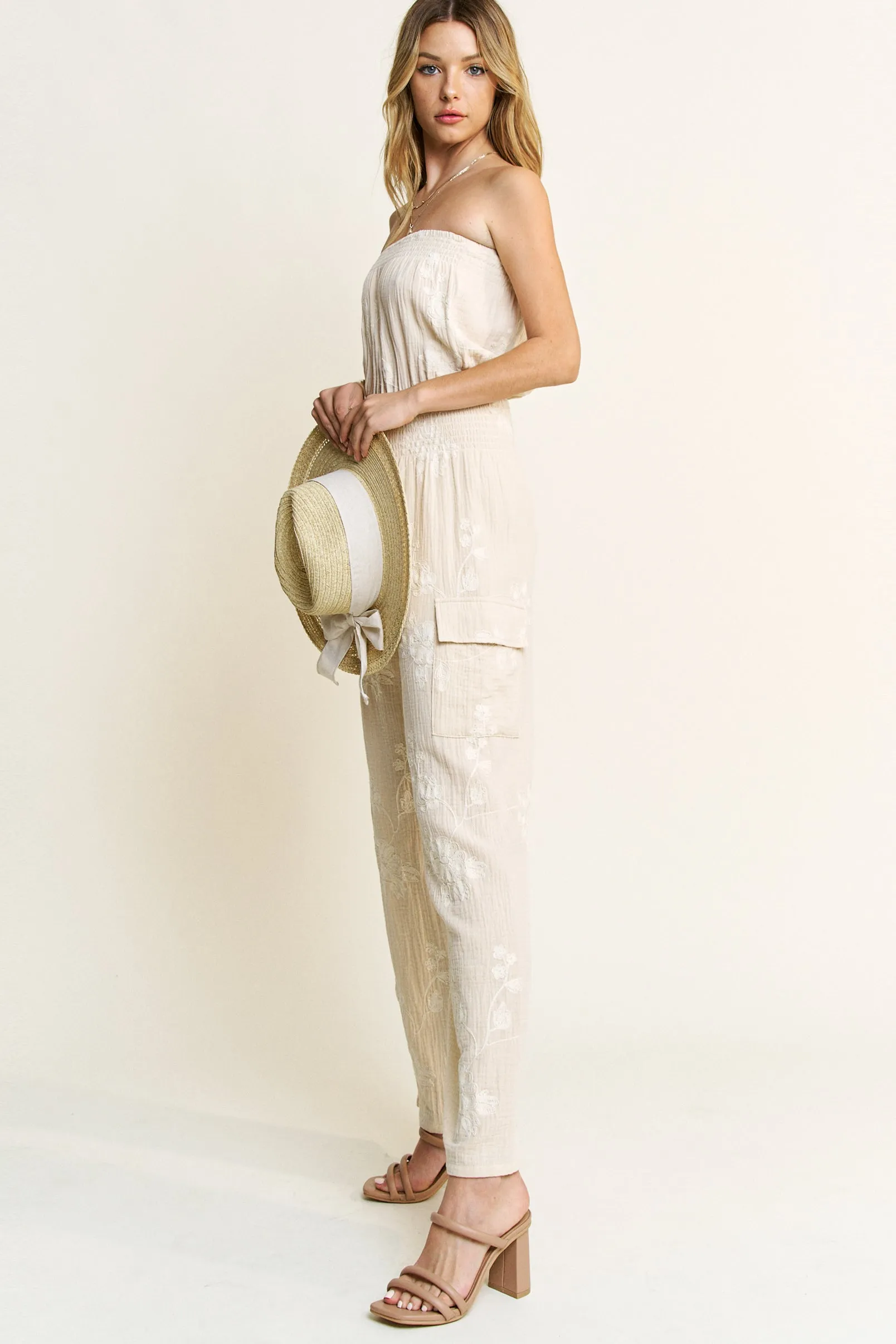 Embroidered Jumpsuit