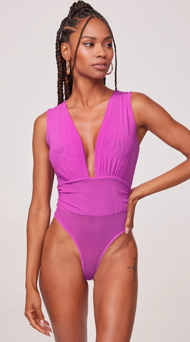 Essential Deep V-Neck Bodysuit