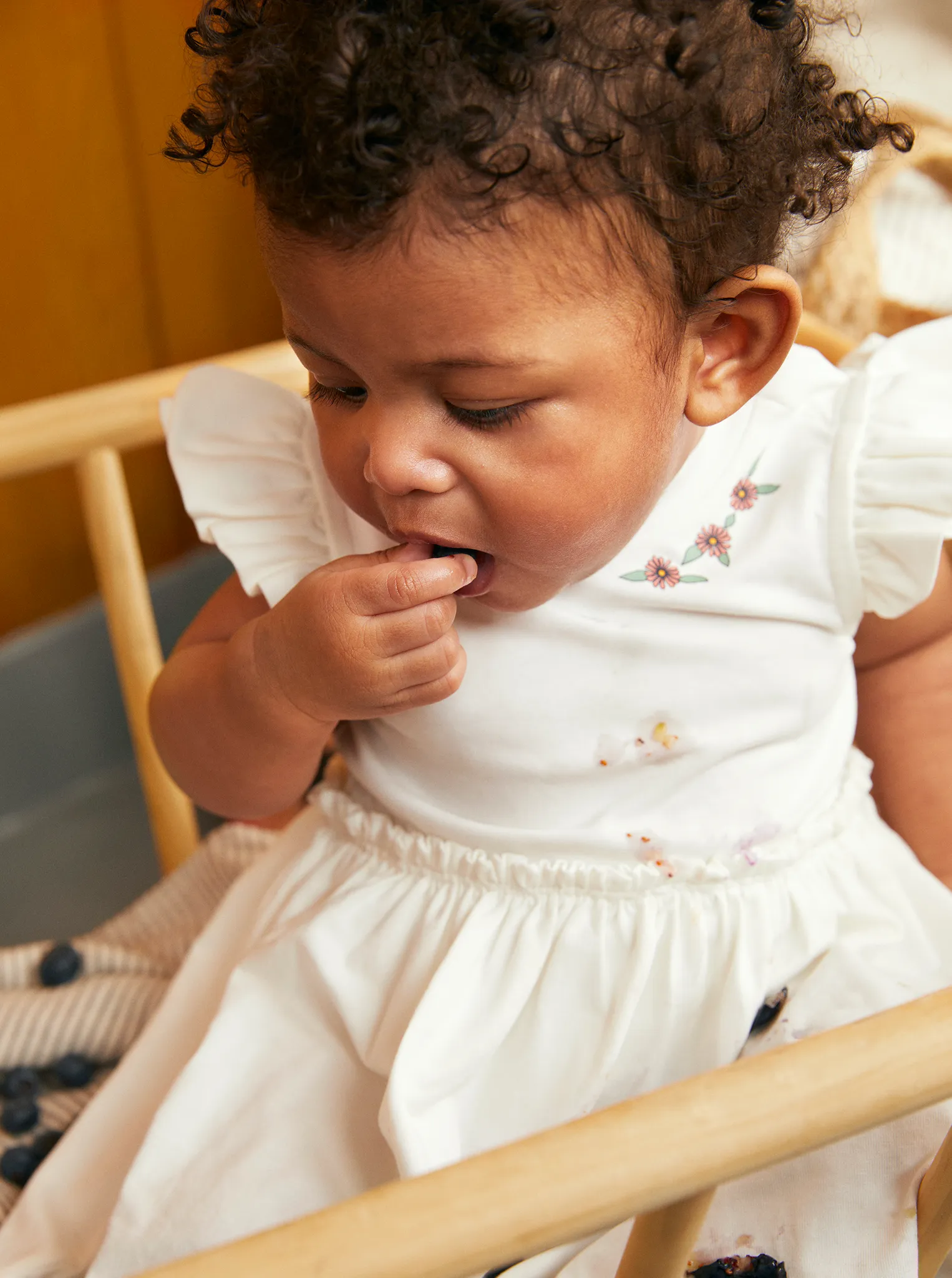 Floral Print Babygrow Dress