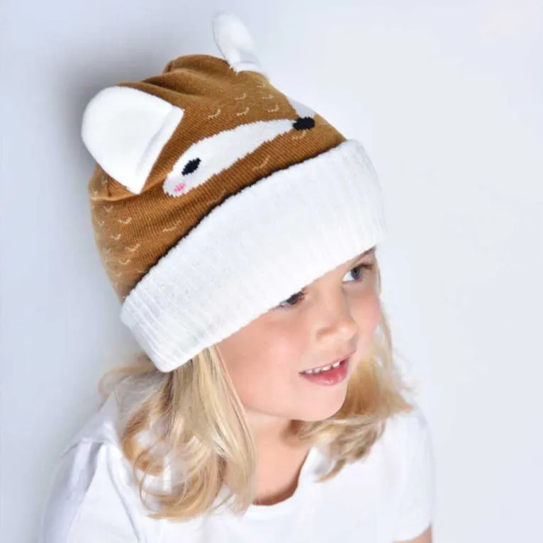 Fox Knitted Hat
