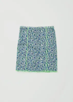 Gwen Skirt ~ Aqua