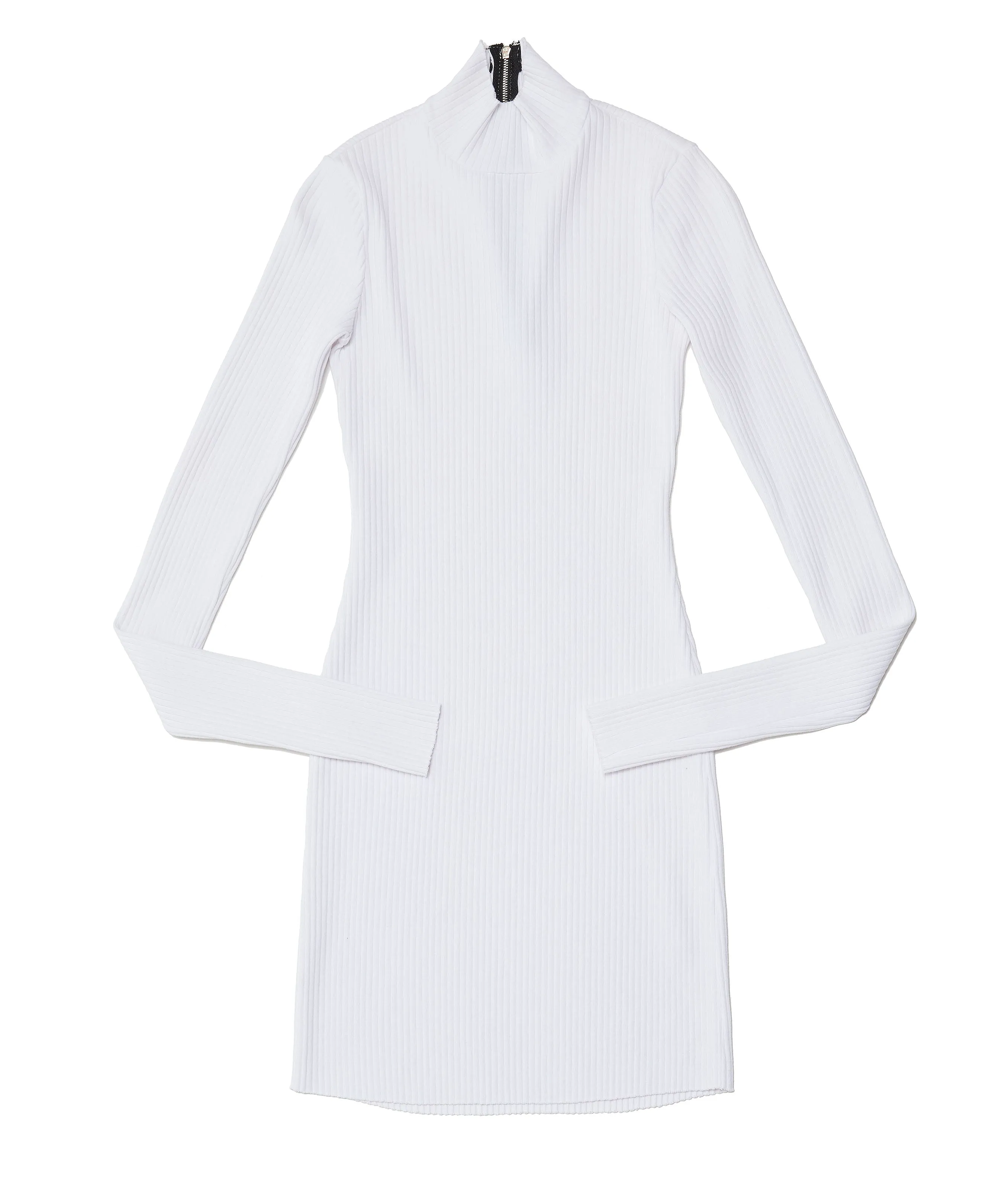 Ibiza Mini Zip Dress - White