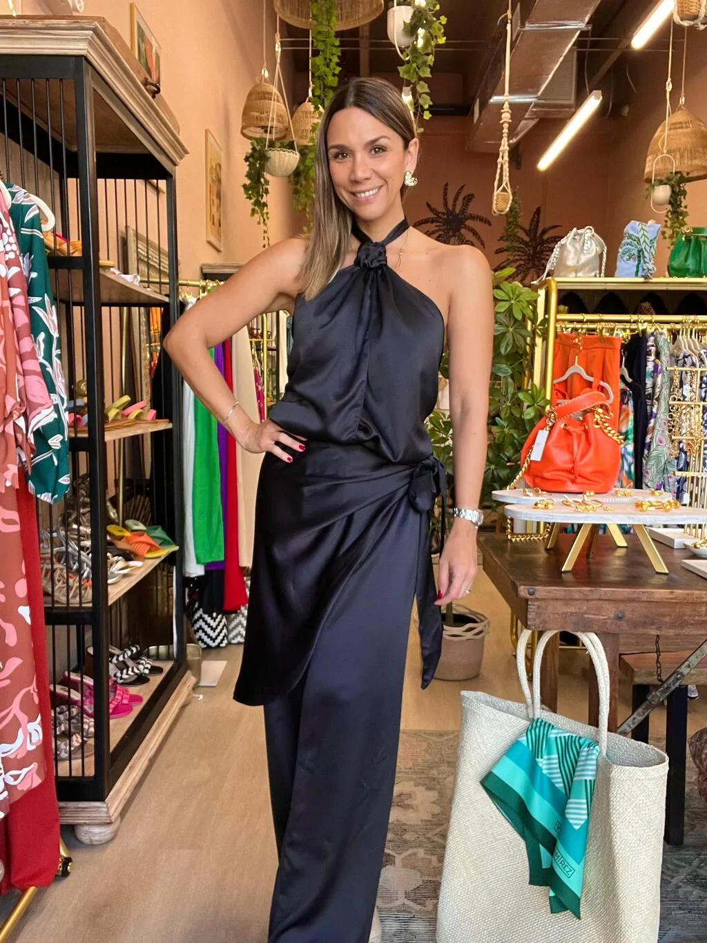 Jumpsuit Faena Black By Lidia Minota