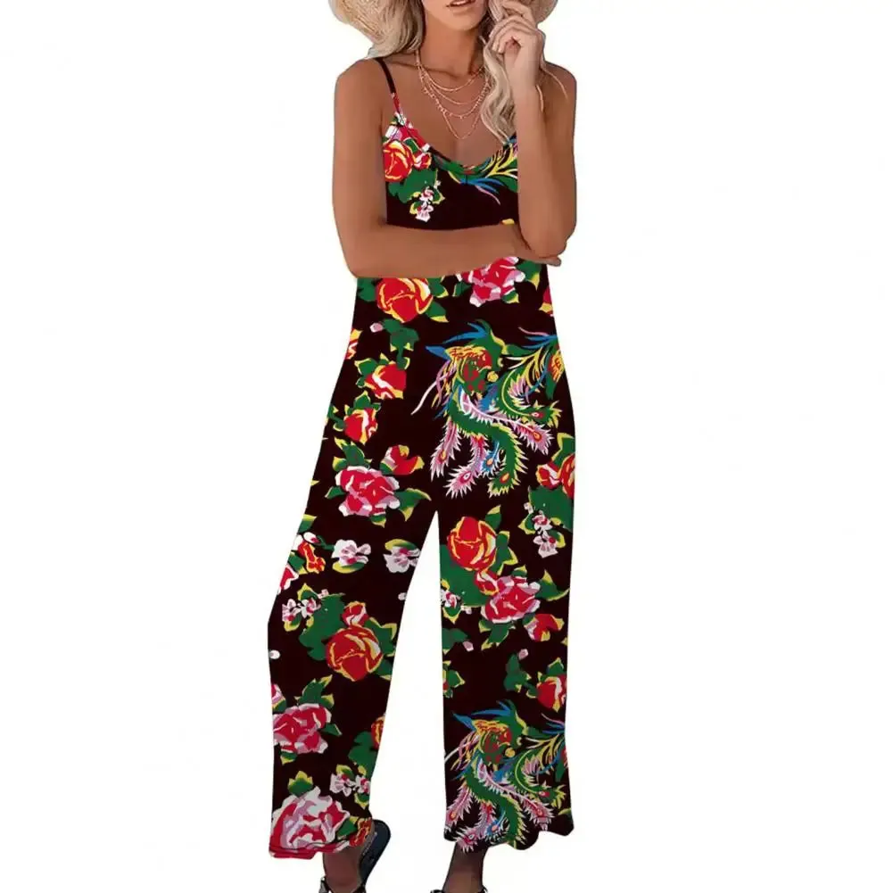 Jumpsuit Floral Wide