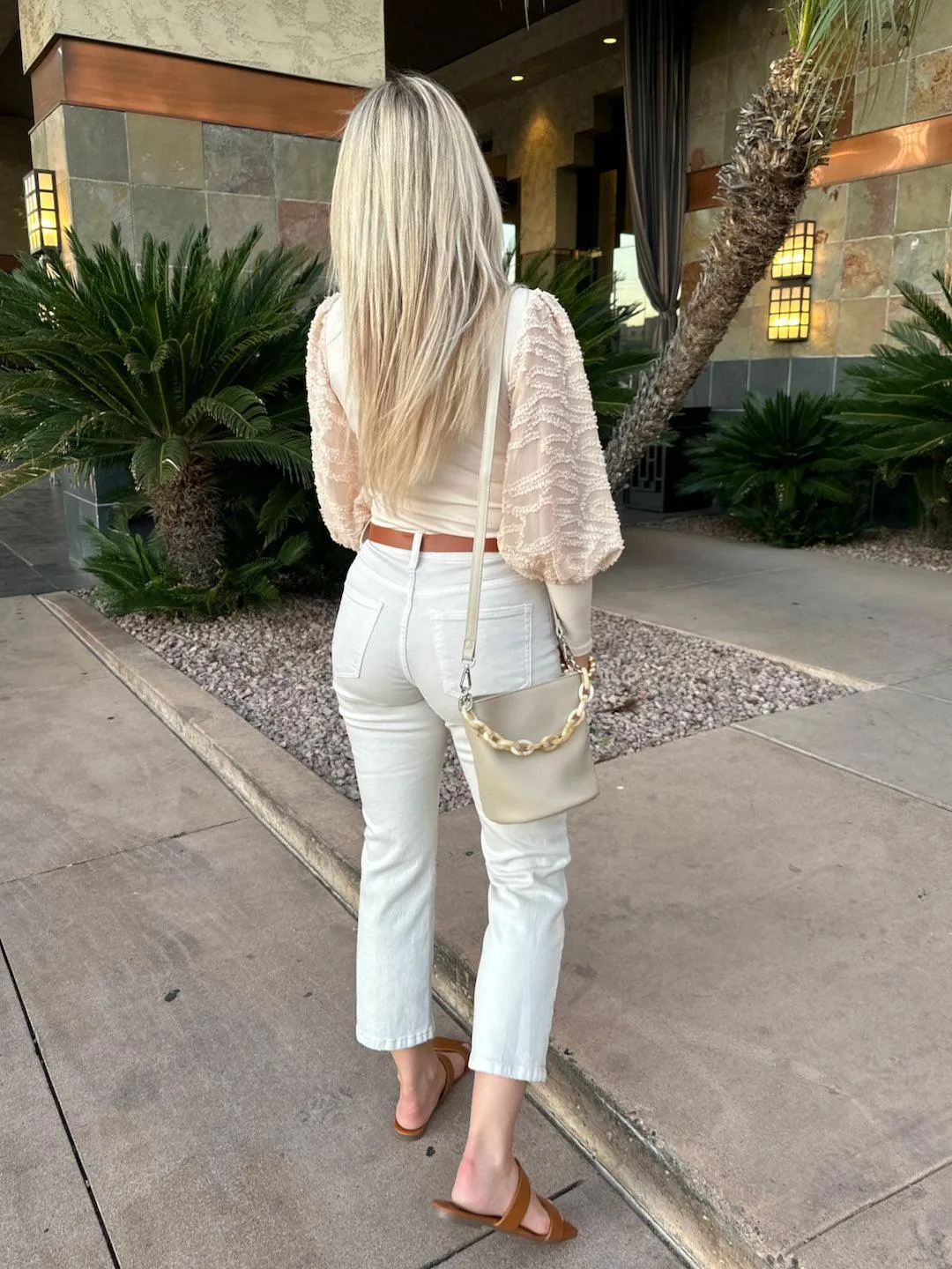 Kiss My Southern Sass Puff Sleeve Bodysuit