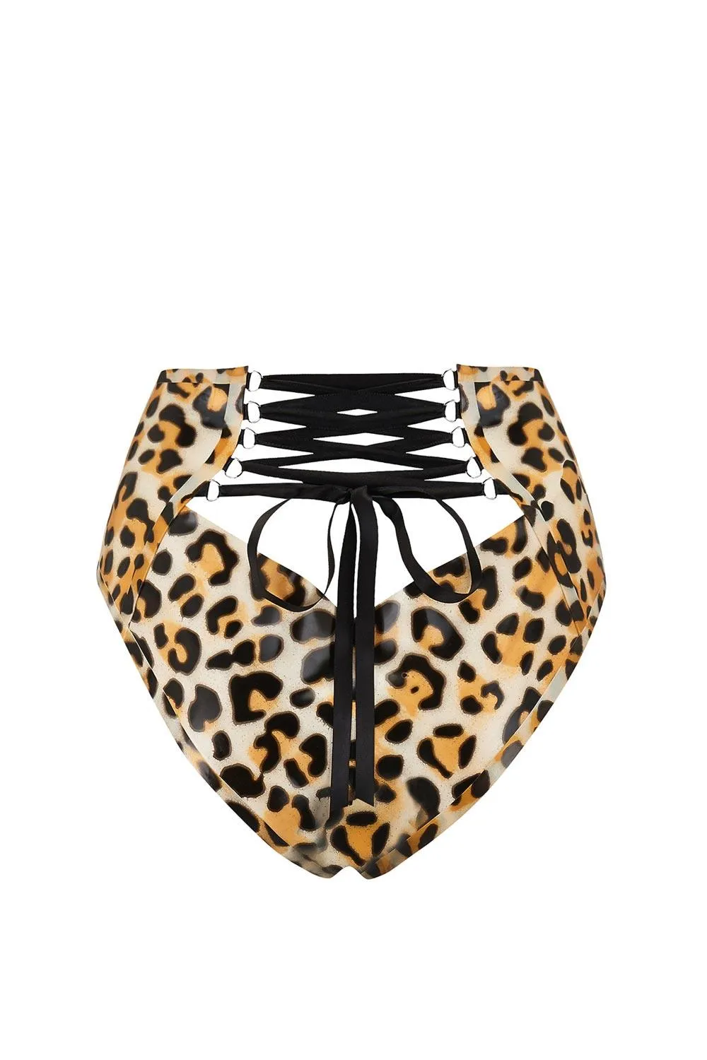 Lambda Laced Latex Knicker