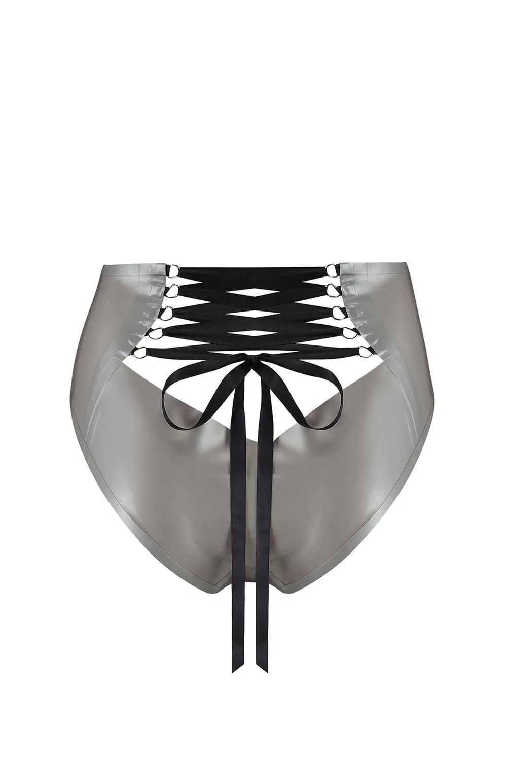 Lambda Laced Latex Knicker