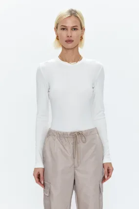 Le Blanc Crew Neck Bailey Bodysuit