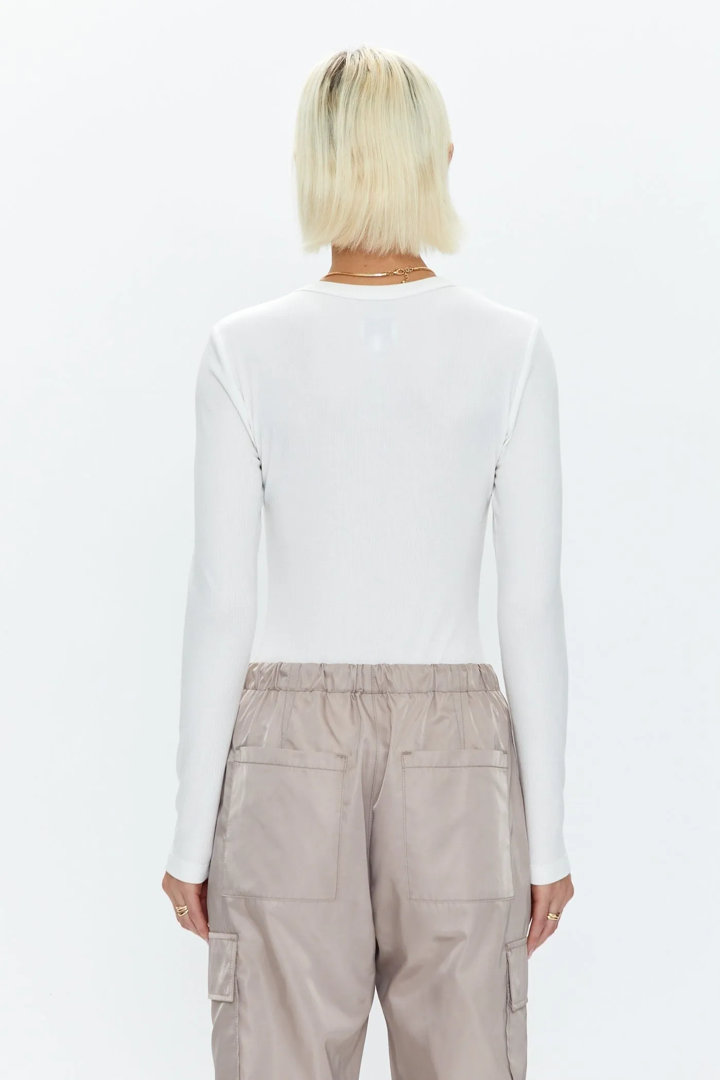 Le Blanc Crew Neck Bailey Bodysuit