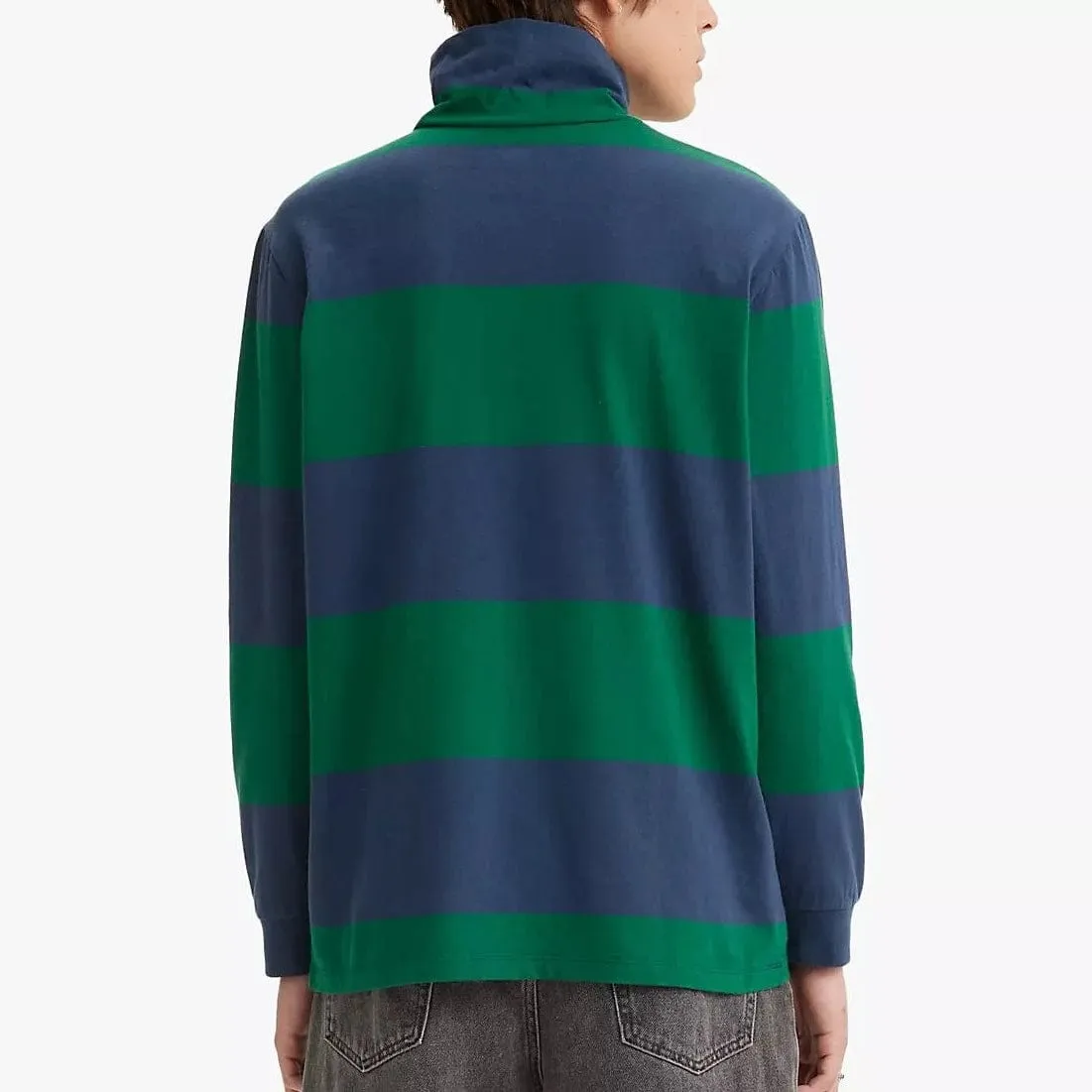Levi's Long Sleeve Turtle Neck Tee in Alpha Naval Academy