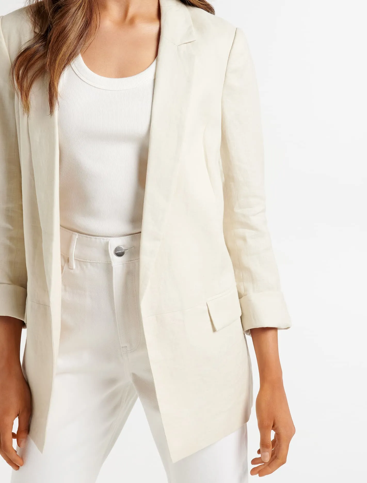 Lila Linen Blazer