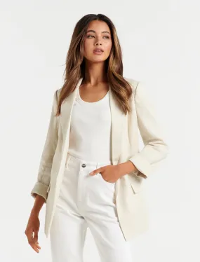 Lila Linen Blazer