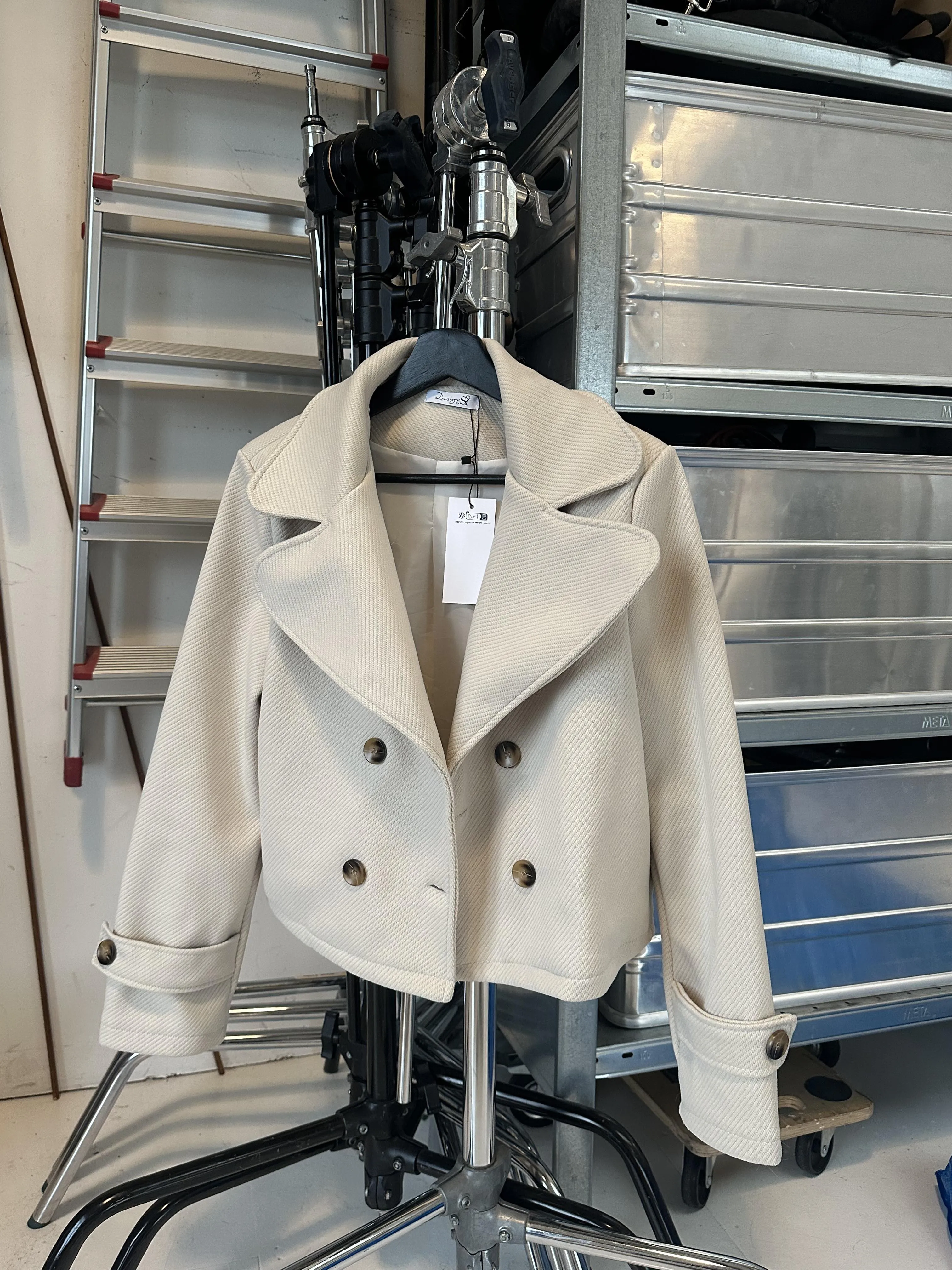 Maxima short coat - Beige