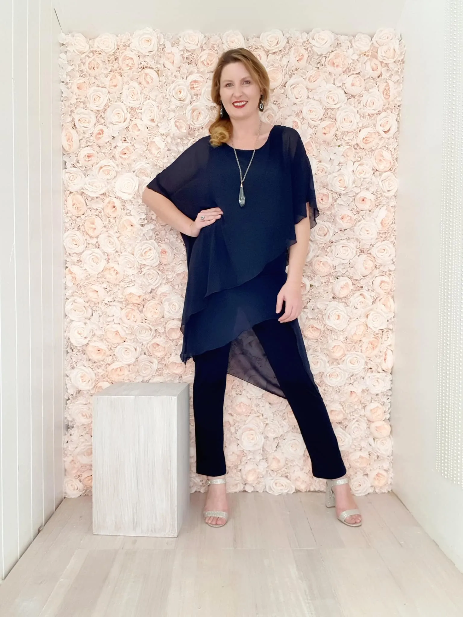 Navy Tilly Jumpsuit