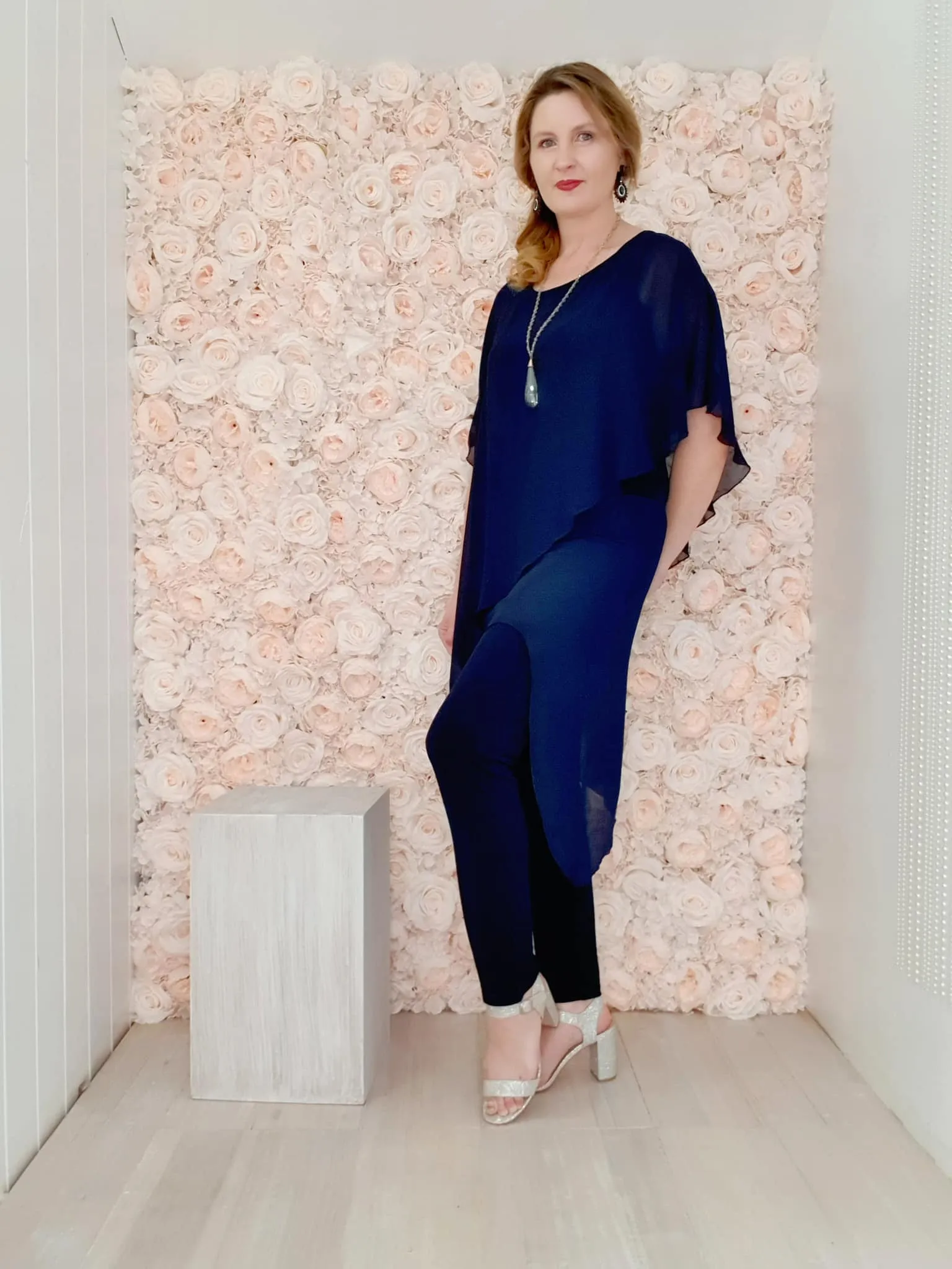 Navy Tilly Jumpsuit
