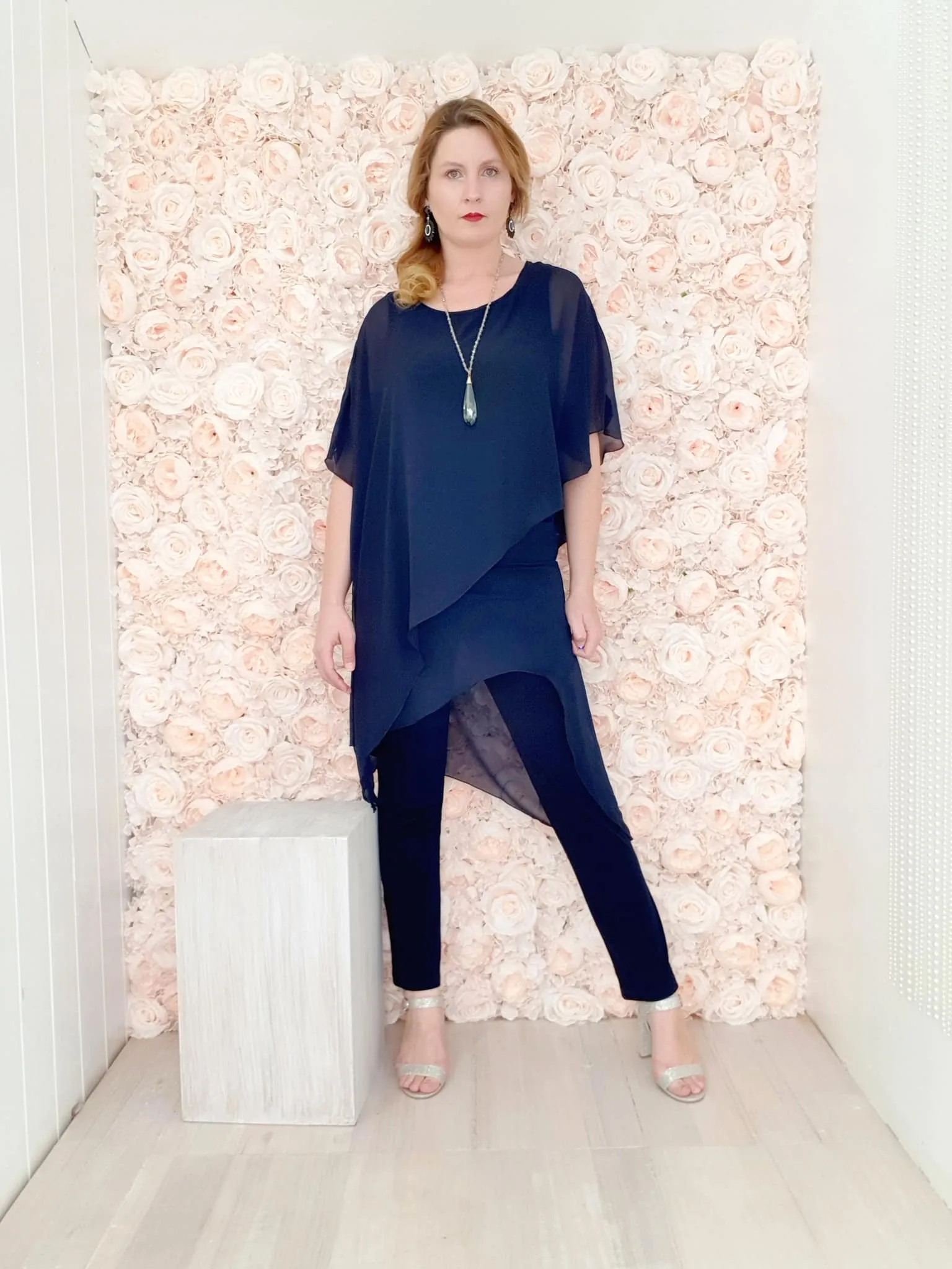 Navy Tilly Jumpsuit