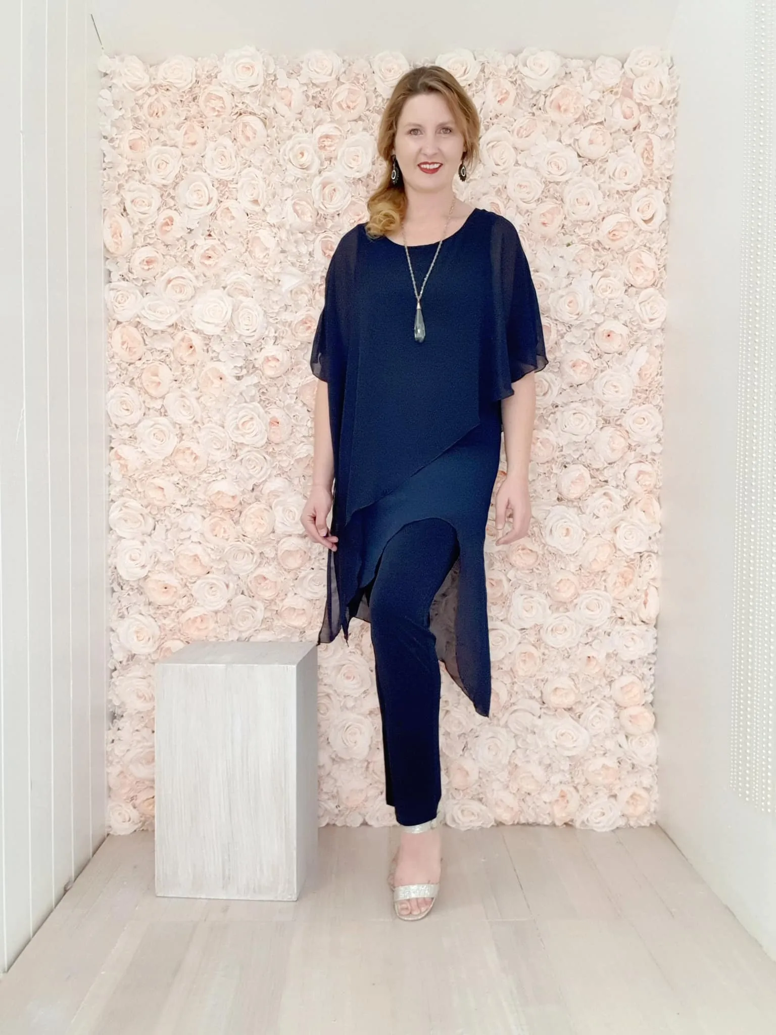 Navy Tilly Jumpsuit