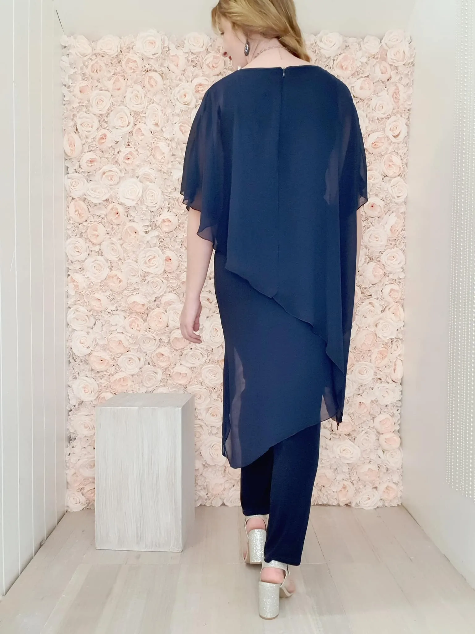 Navy Tilly Jumpsuit