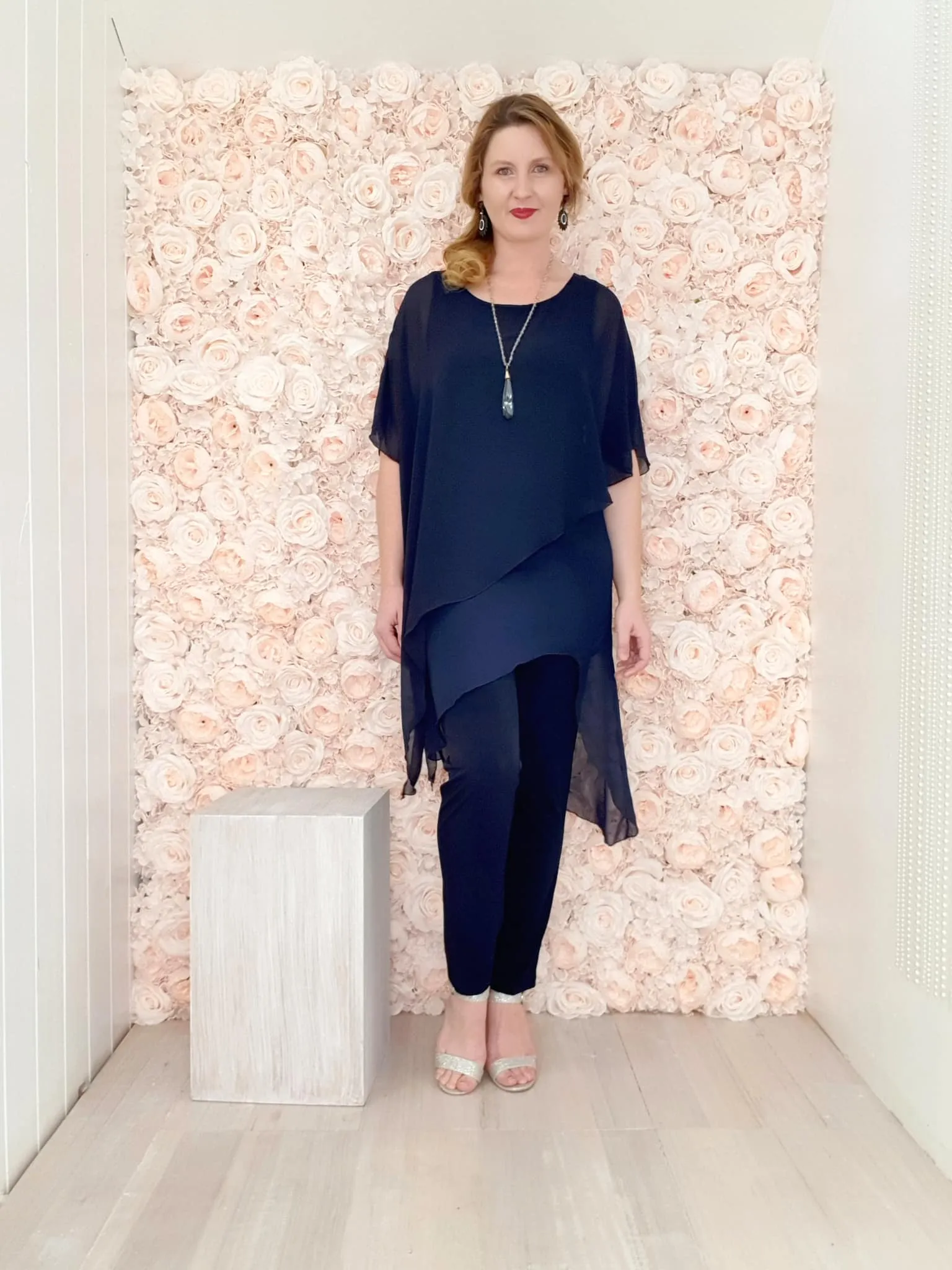 Navy Tilly Jumpsuit