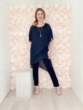 Navy Tilly Jumpsuit