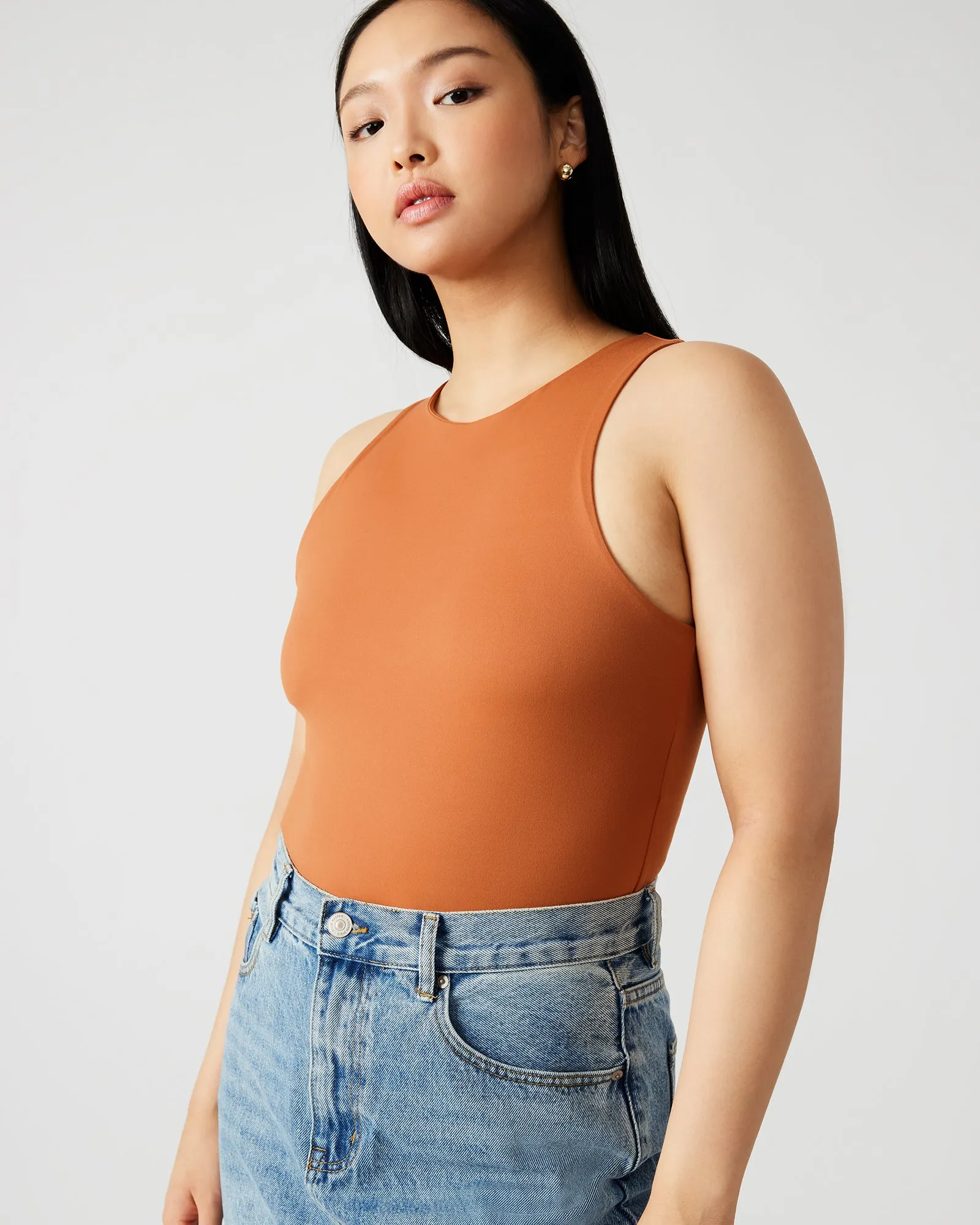NICO BODYSUIT BROWN
