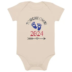 Organic cotton baby bodysuit, customize your love
