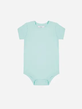 Organic Cotton Short Sleeved Bodysuit | Mint