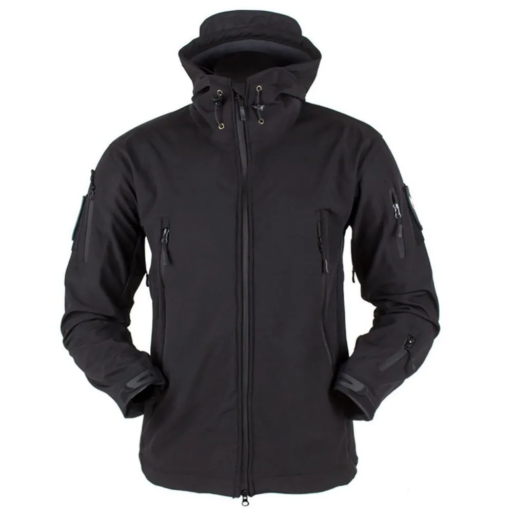 Outdoor Men Waterproof SoftShell Jacket Hunting Windbreaker Ski Coat Hiking Rain Camping