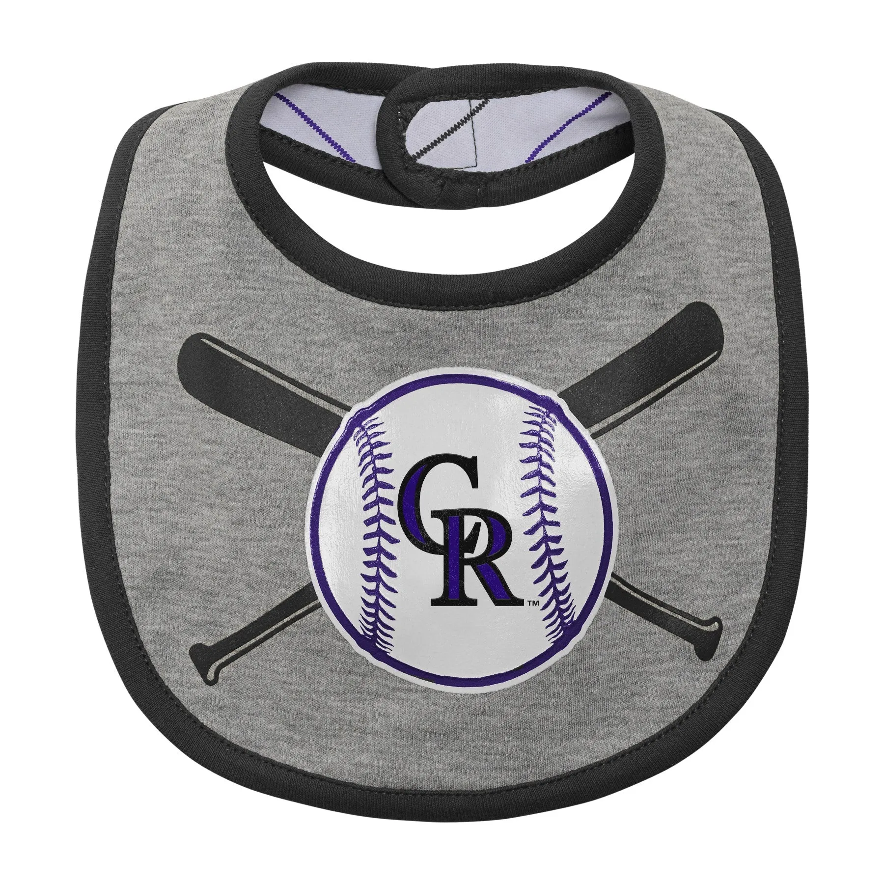Outerstuff MLB Infant Colorado Rockies "Is It Game Time Yet" Creeper Set