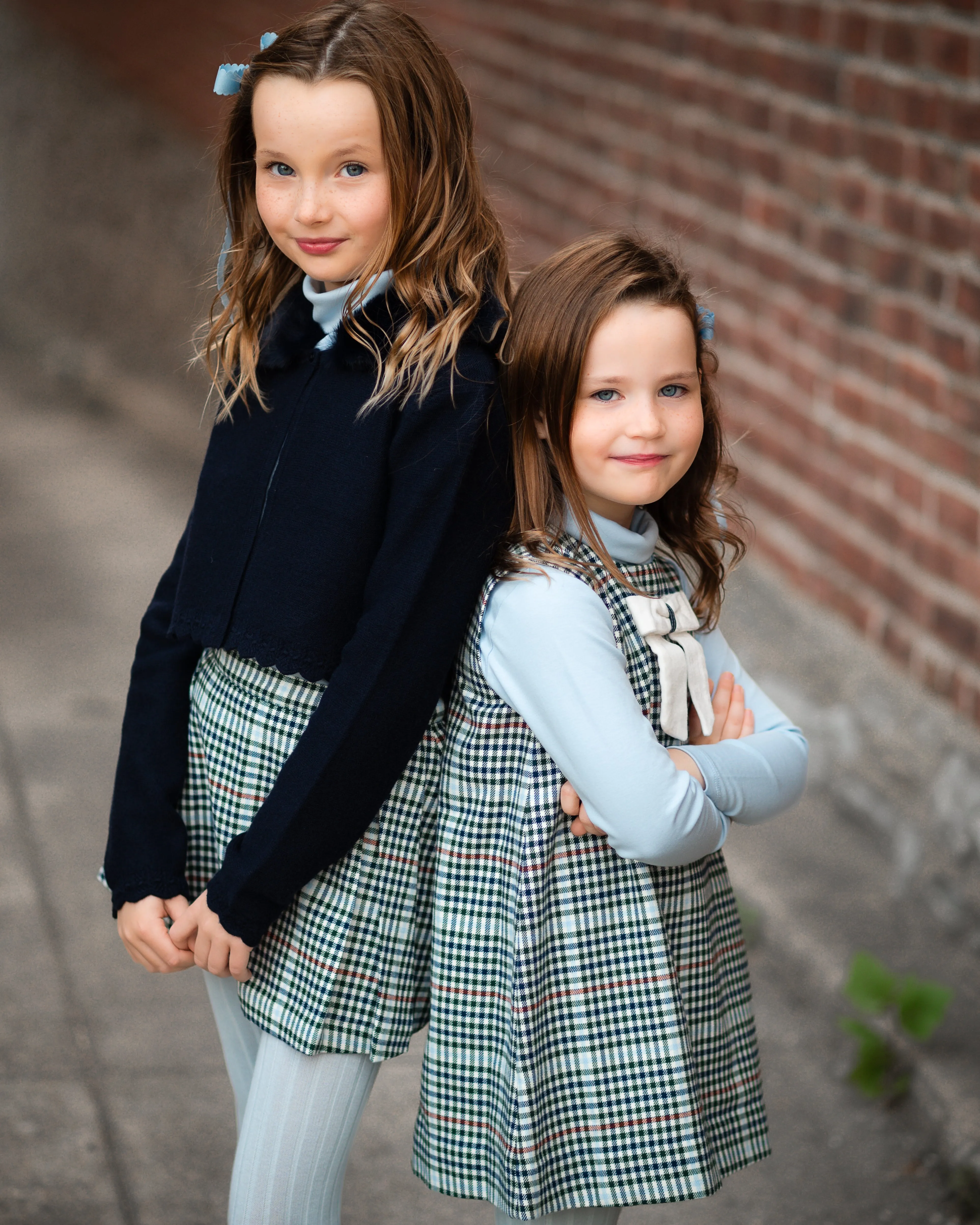 Parson Pleated Skirt - Woven Highgate Houndstooth