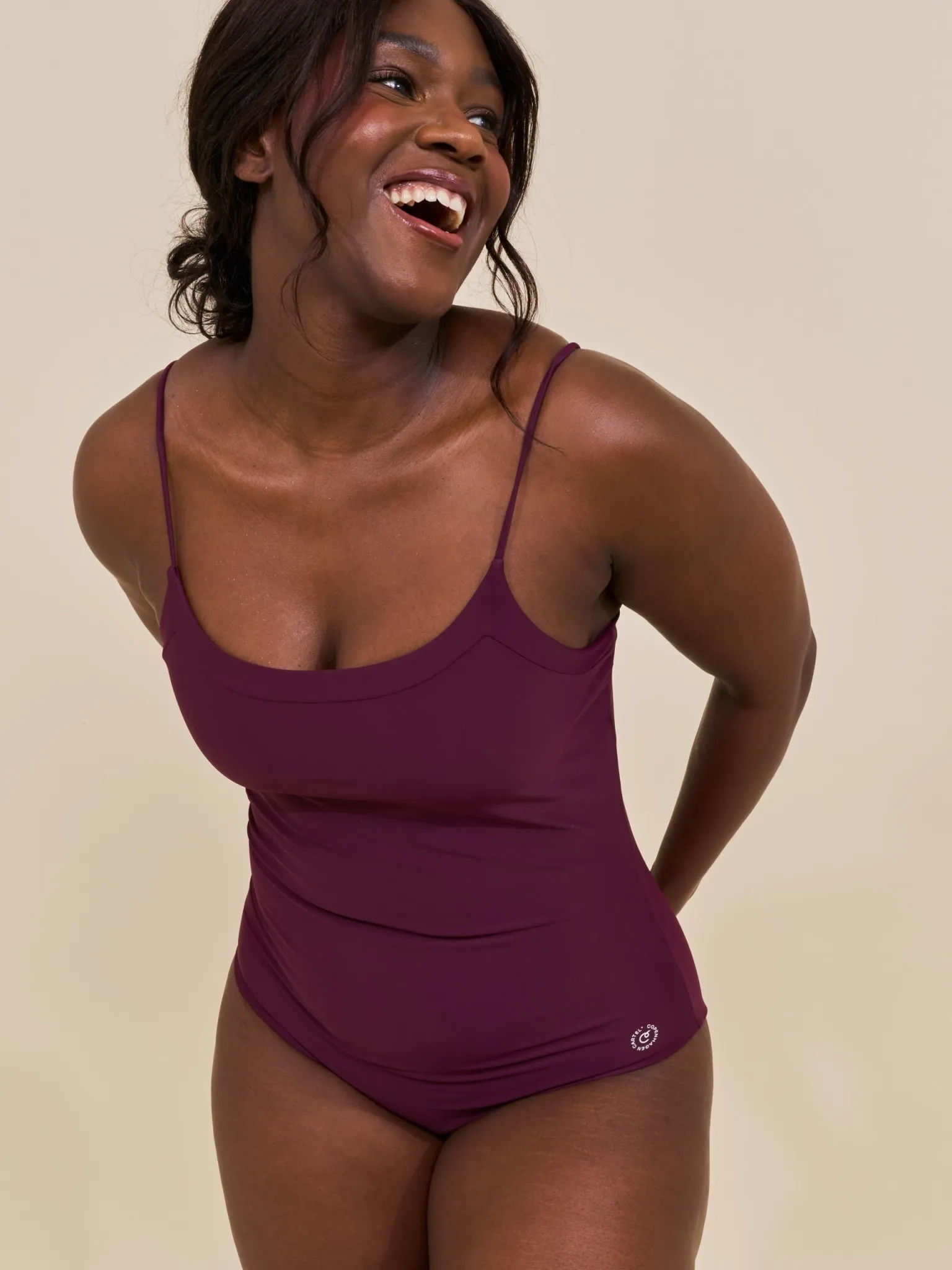 Penida Full Coverage Swimsuit Deep Purple