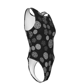Pentagrams Tank Bodysuit