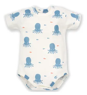 PINOKIO Baby Bodysuit Short Sleeve Octopus (3-12mths)