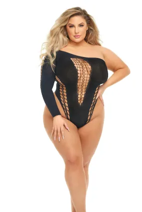 PL20041X Sexy Lingerie Dollar Sign Bodysuit