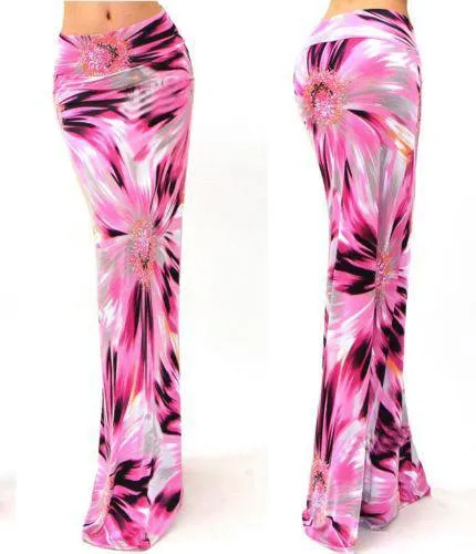 Plus Size Floor-length Stretch Maxi Beach Skirt