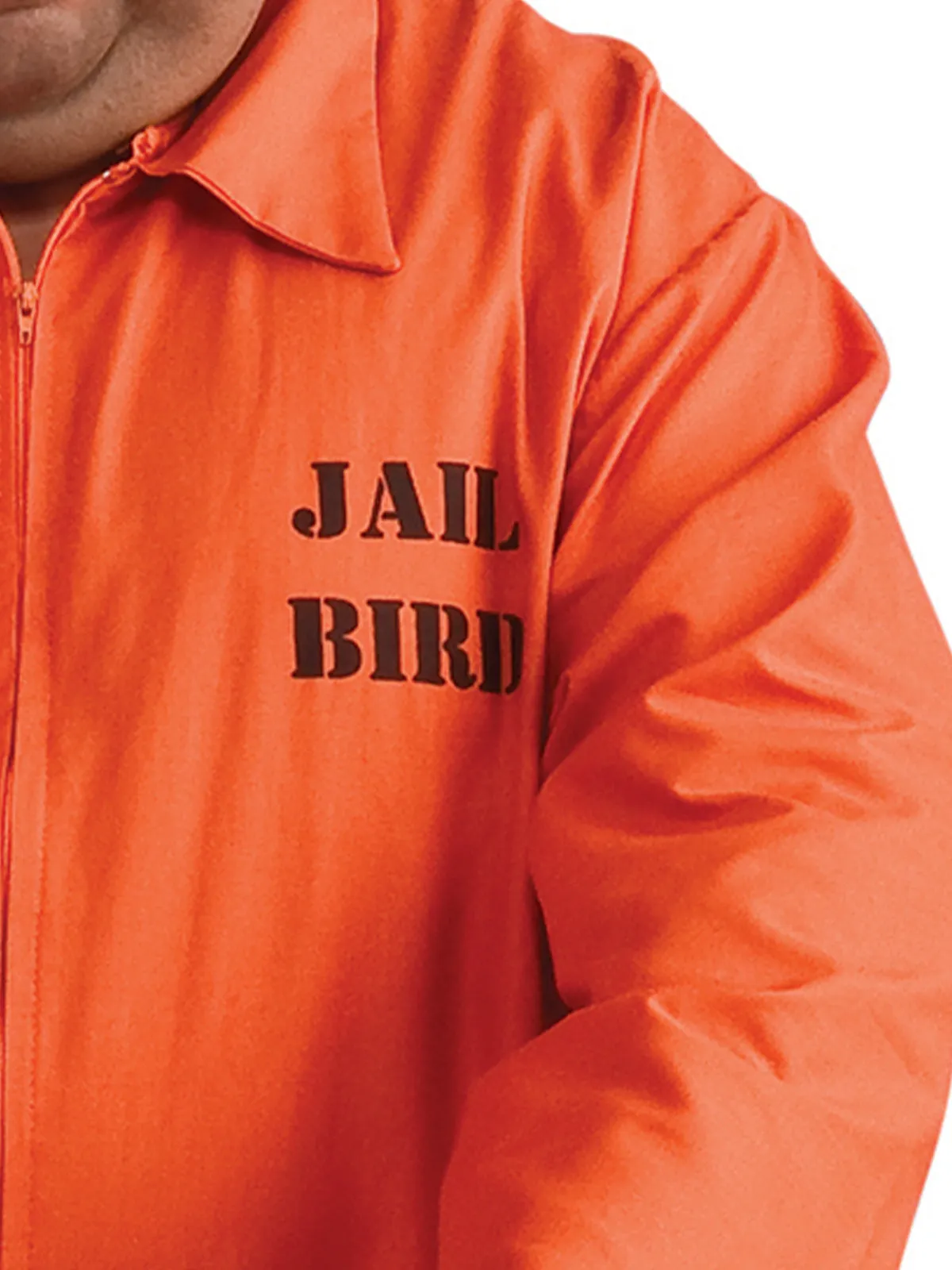 Prisoner Jumpsuit Plus Size Costume for Adults