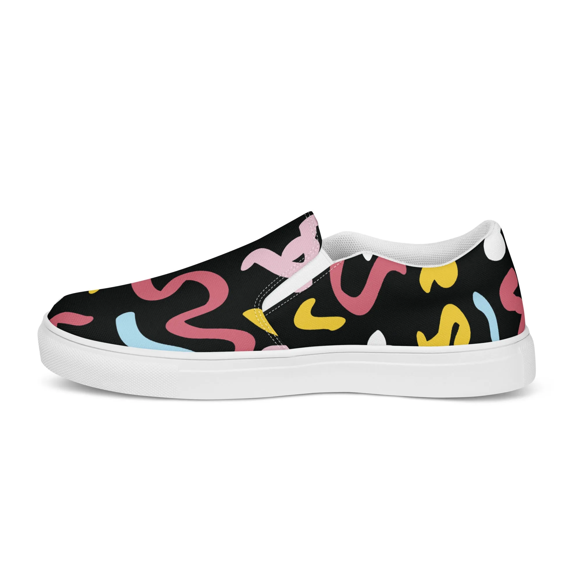 QUANTUM Men’s Slip-On Canvas Shoes