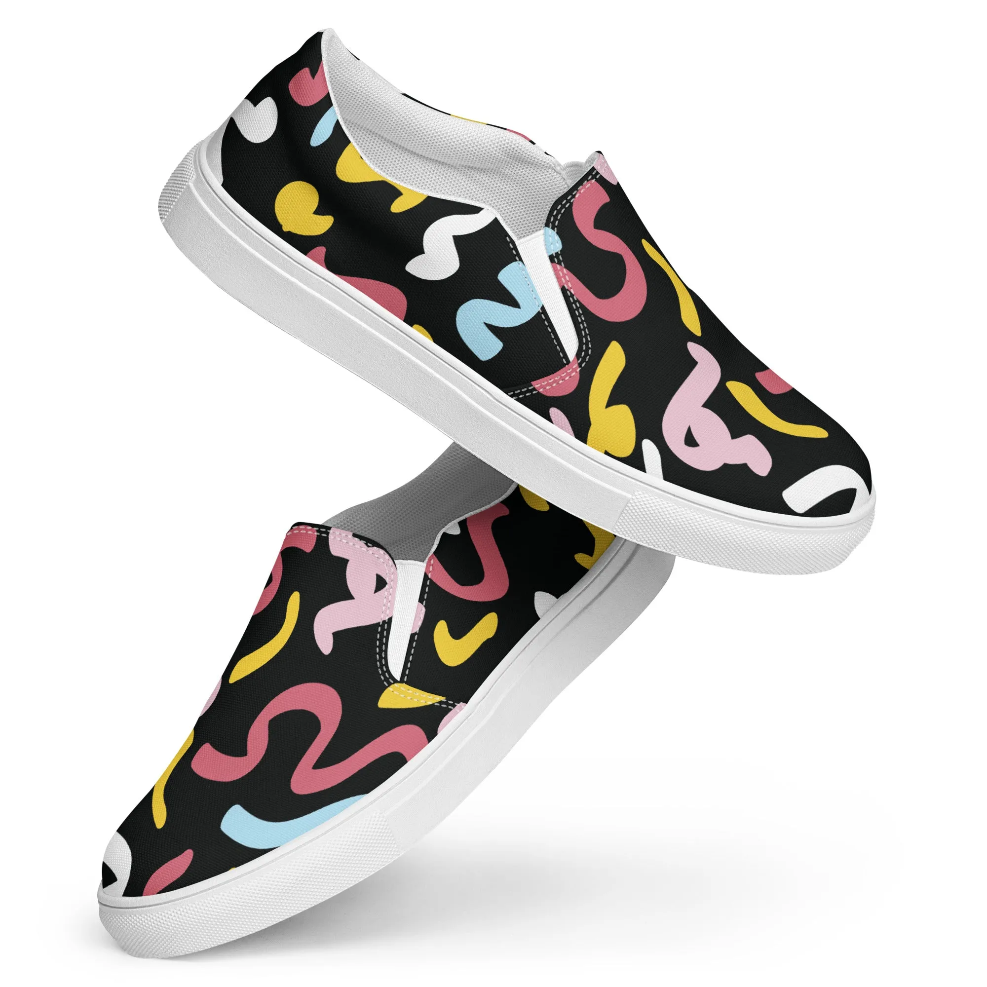 QUANTUM Men’s Slip-On Canvas Shoes