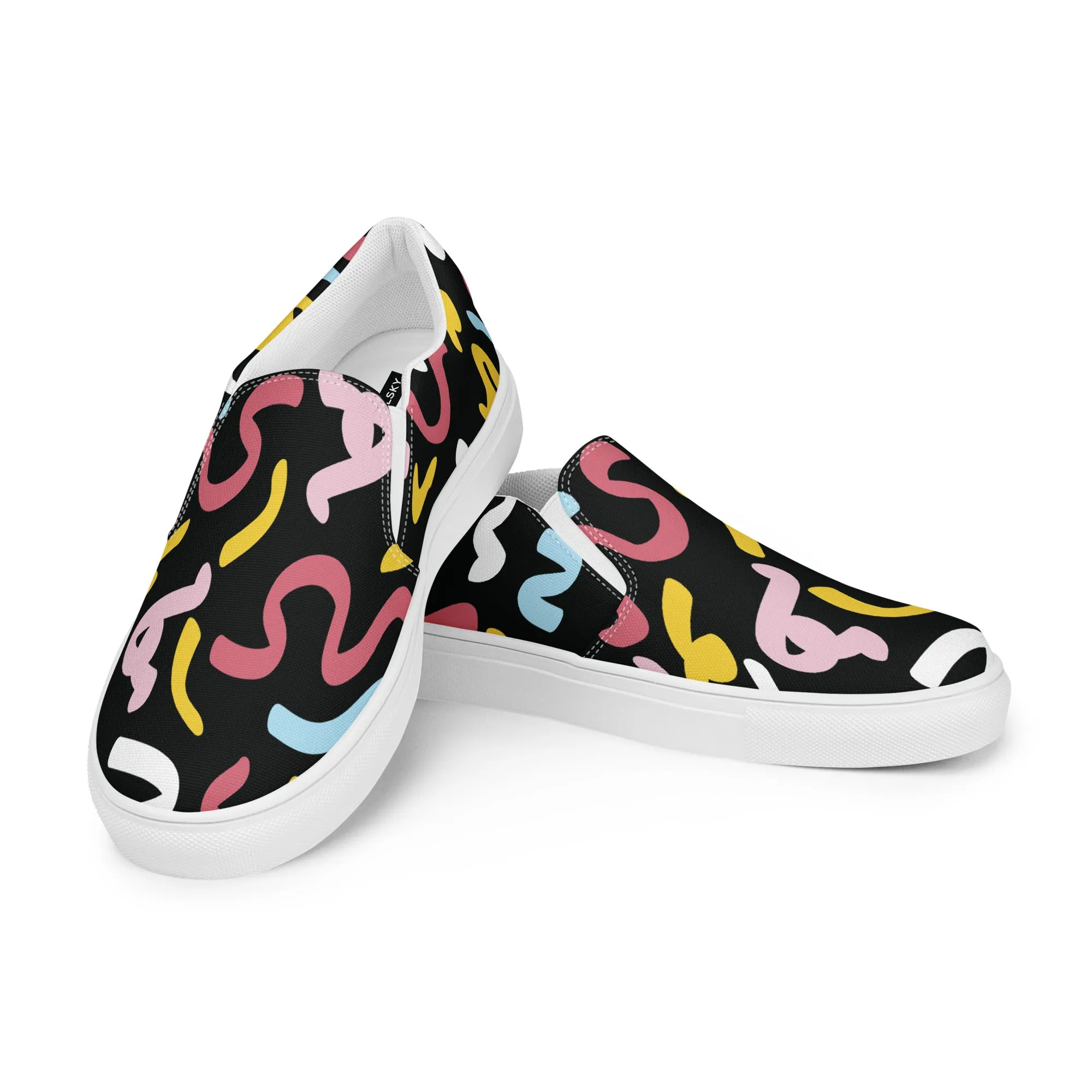 QUANTUM Men’s Slip-On Canvas Shoes