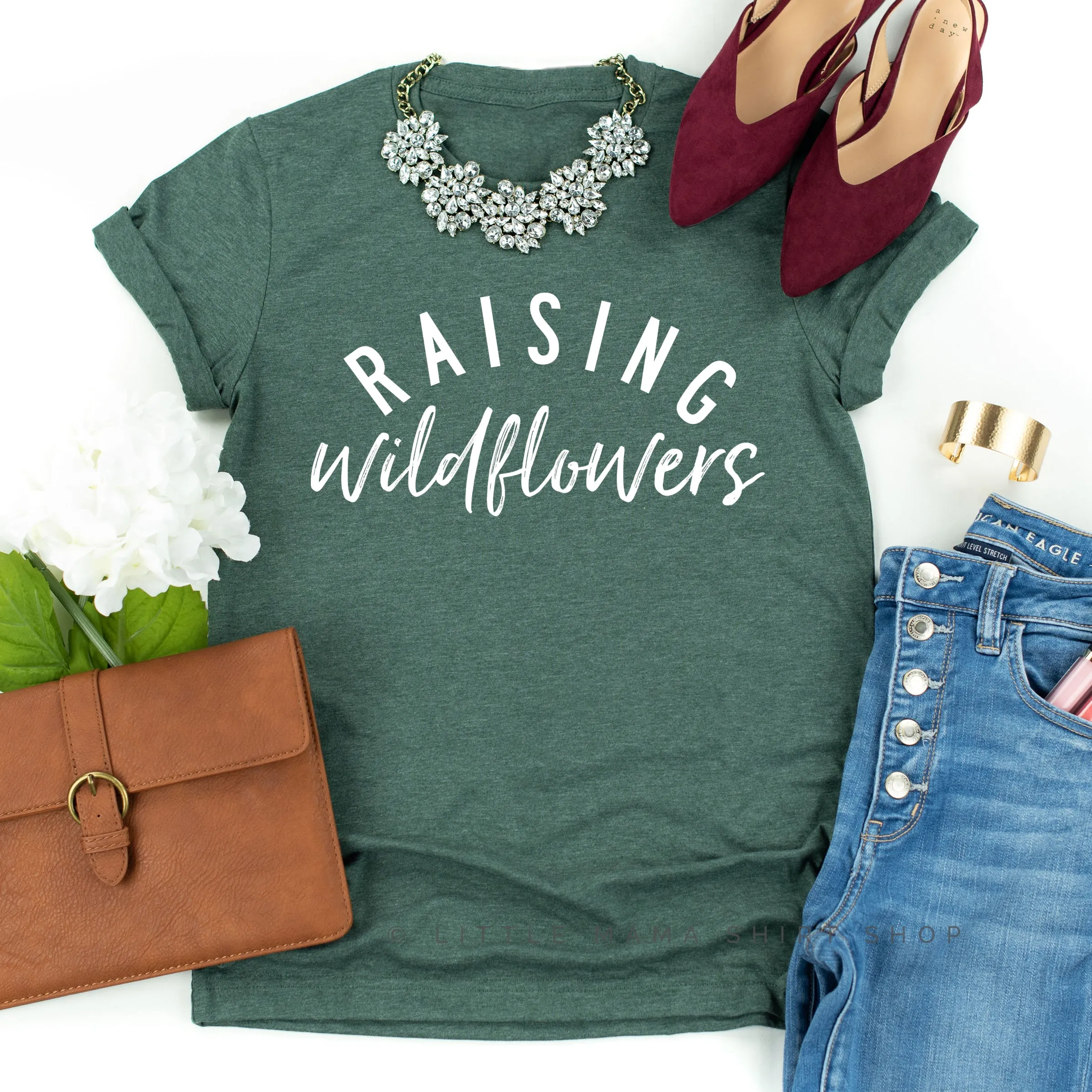 Raising Wildflowers (Plural) - Original Design - Unisex Tee