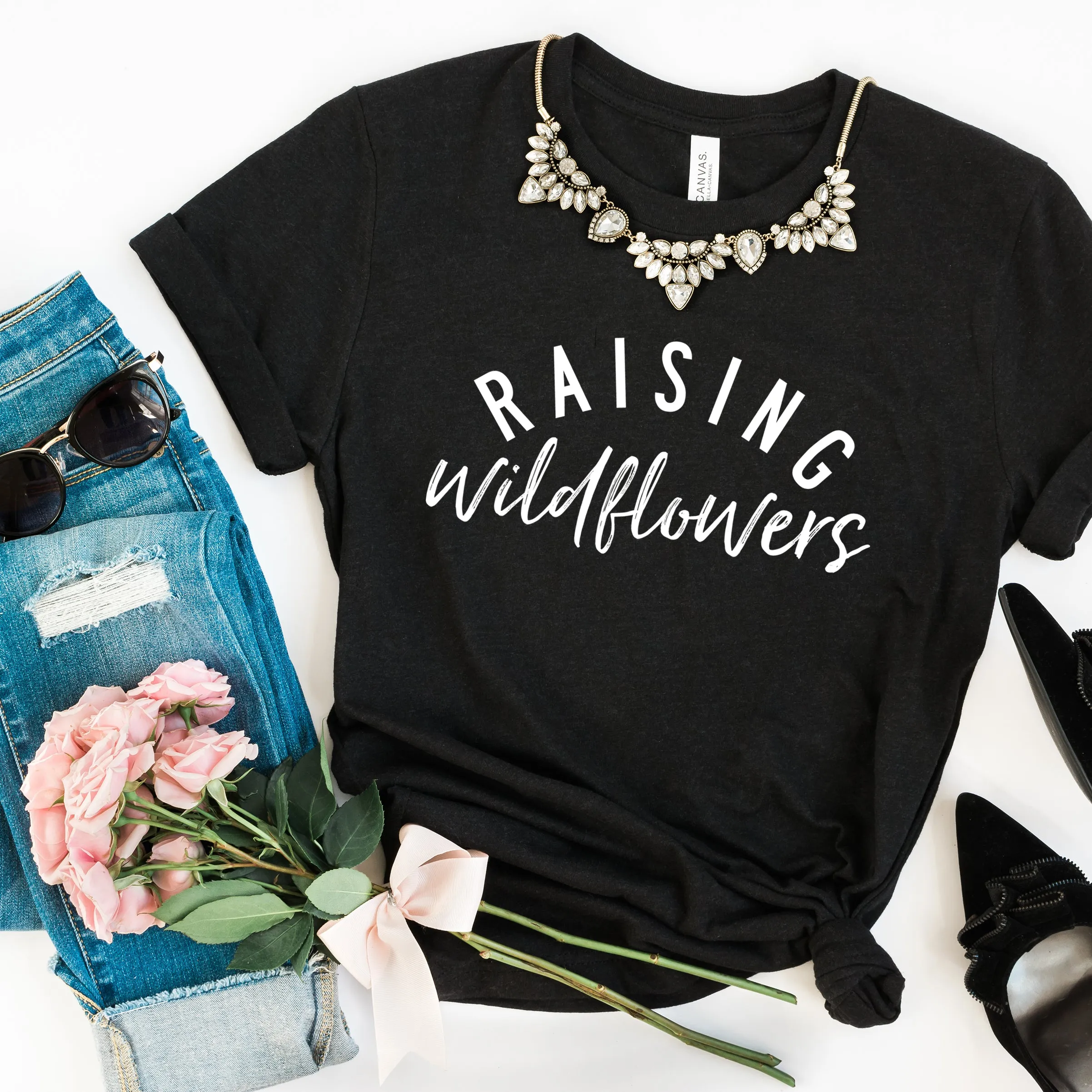 Raising Wildflowers (Plural) - Original Design - Unisex Tee