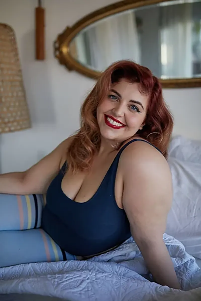Rolling Marine Bodysuit - Ribbed Navy