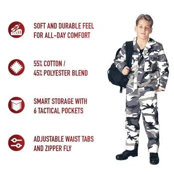 Rothco Kids Cargo Pants / City Camo