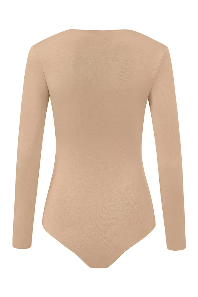 Round Neckline Body Nude