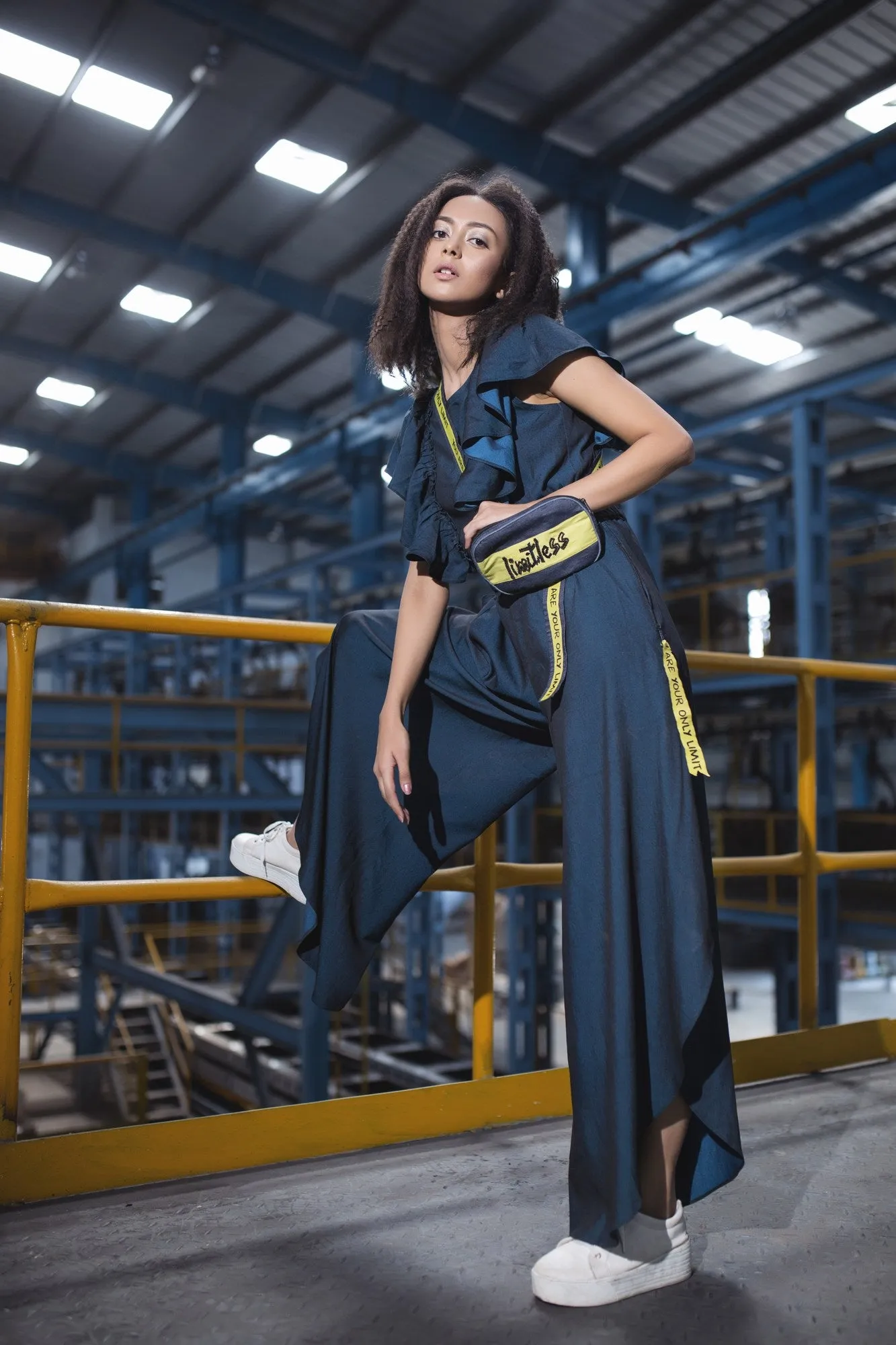Ruffle Jumpsuit