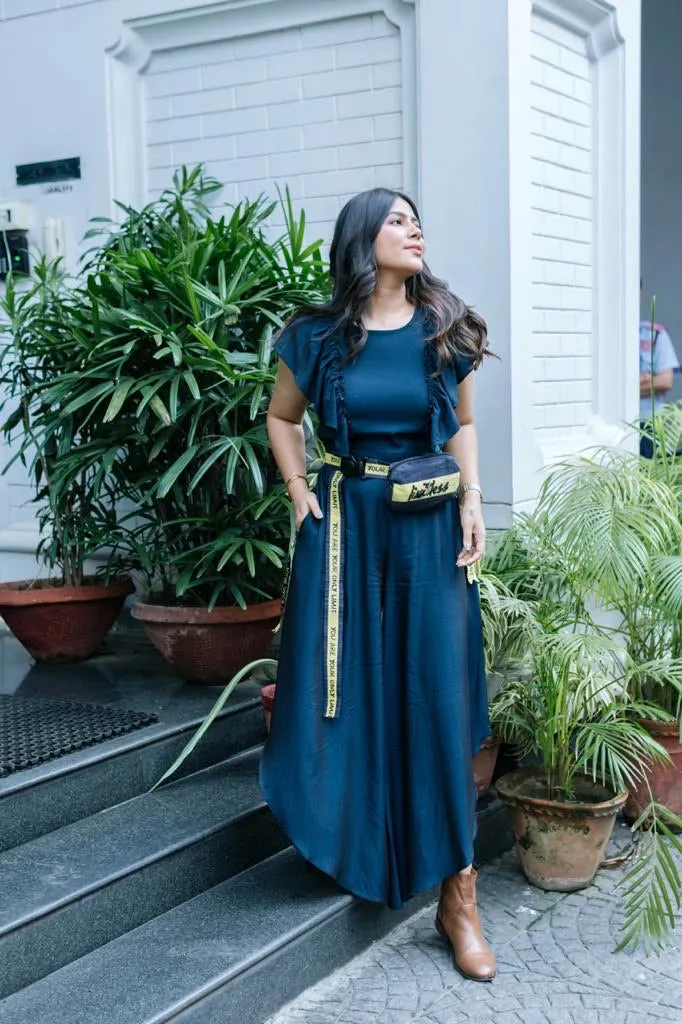 Ruffle Jumpsuit