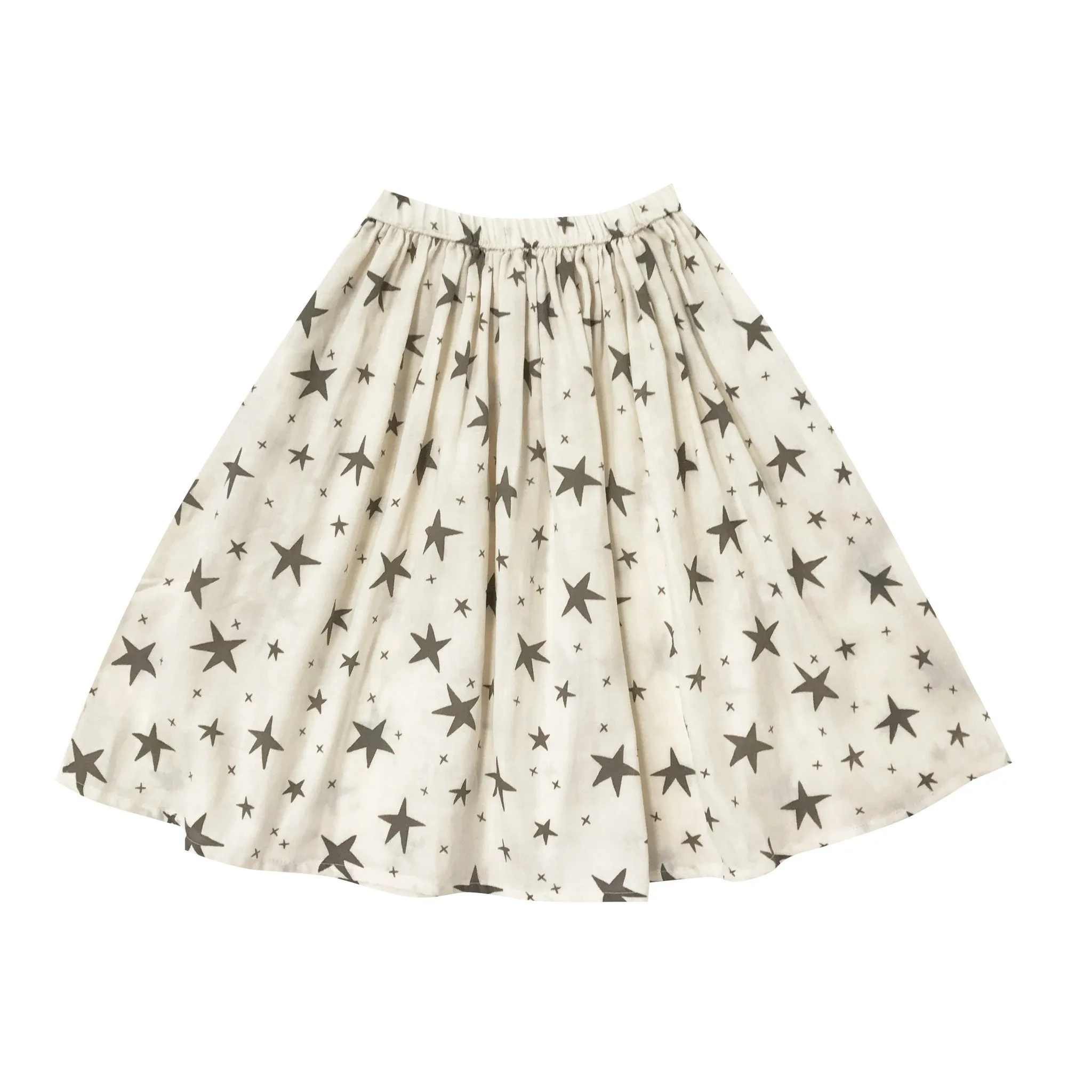 Rylee   Cru Star Maxi Skirt / Vanilla