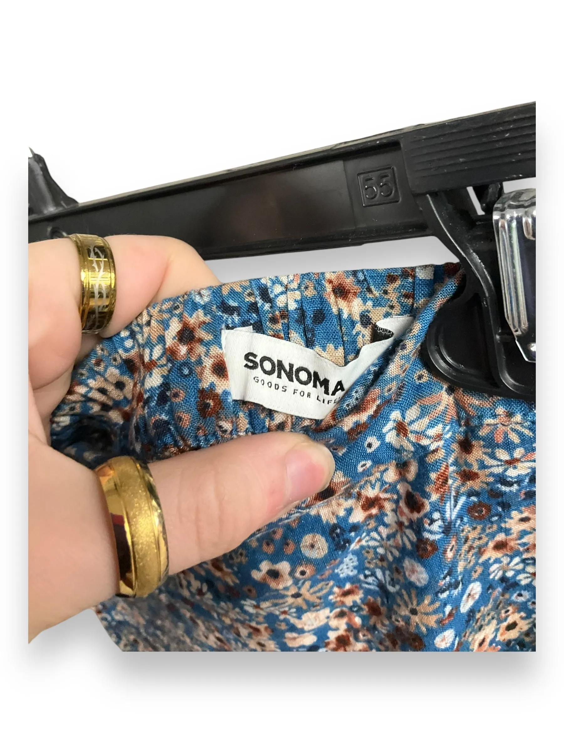 Skirt Maxi By Sonoma In Floral Print, Size: Xl
