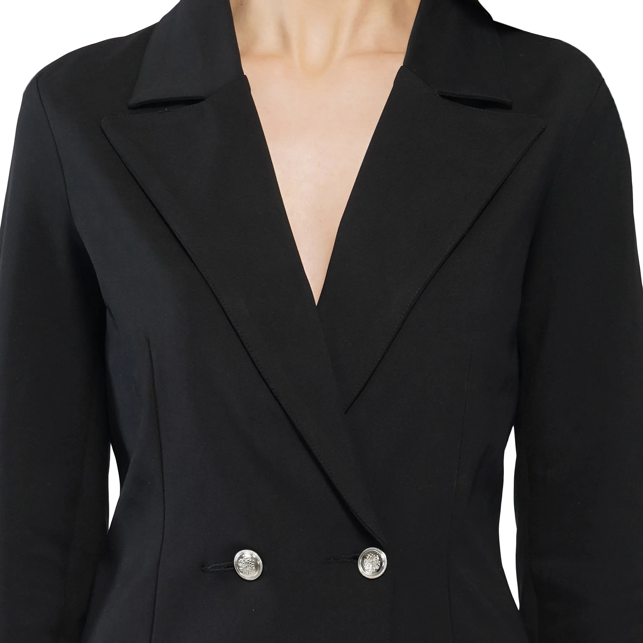 SLAY. Women's Black Blazer Dress
